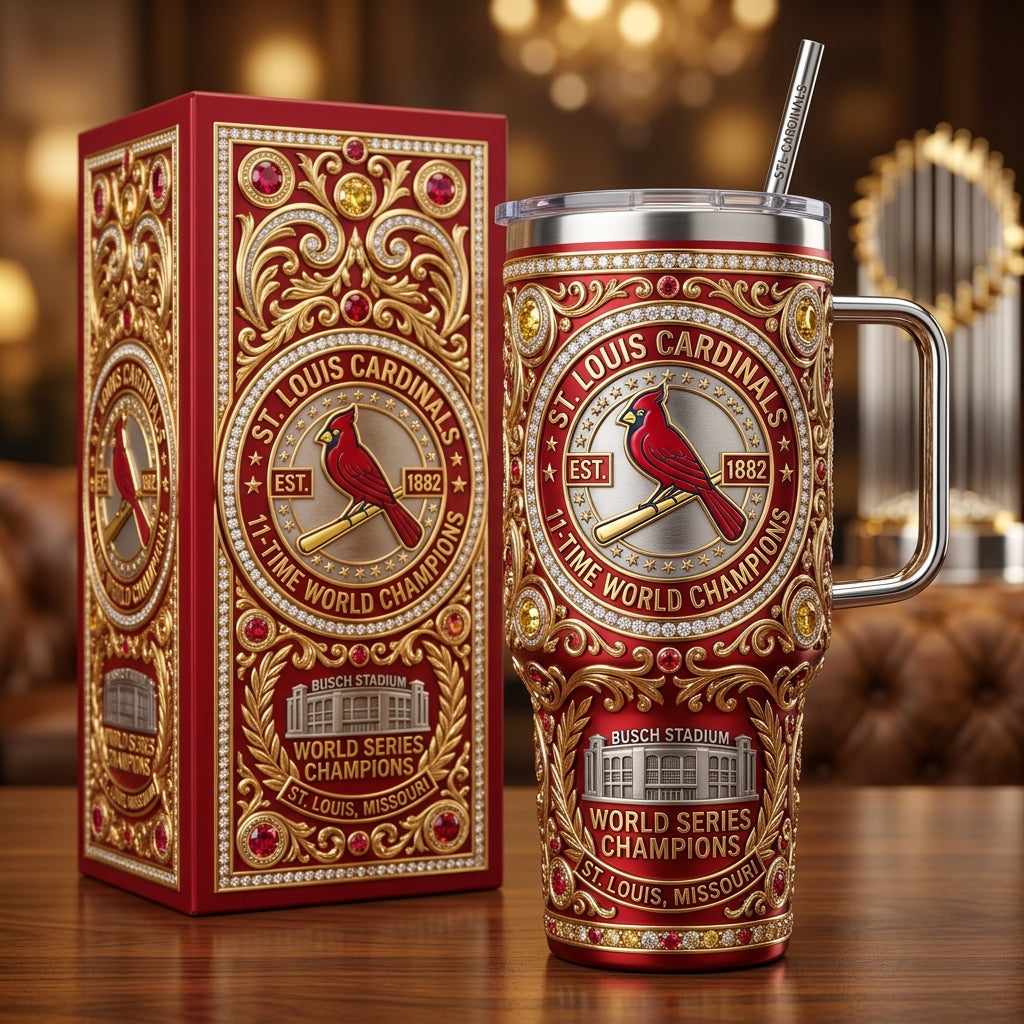 Washington Nationals 40oz Tumbler with Lid and Straw