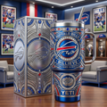 Buffalo Bills 40 oz Tumbler with Handle and Lid