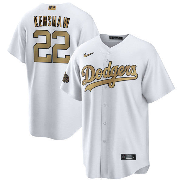 Men's Los Angeles Dodgers 2022 MLB All-Star Game Player White Jersey Collection – All Stitched