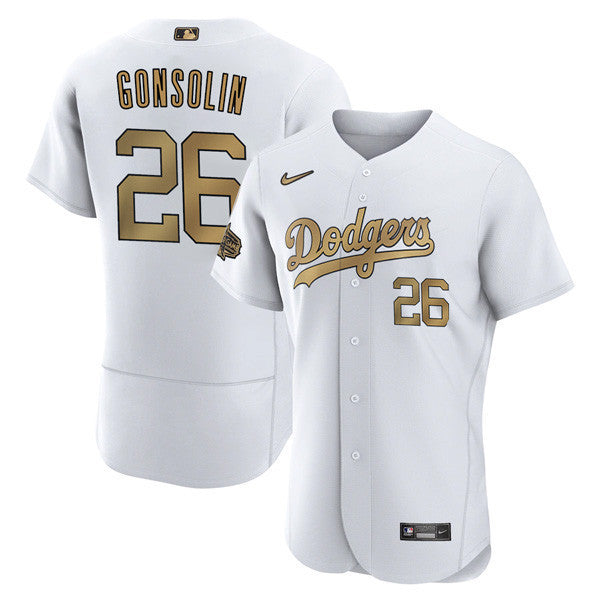 Men's Los Angeles Dodgers 2022 MLB All-Star Game Player White Jersey Collection – All Stitched