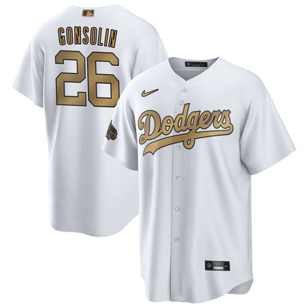 Men's Los Angeles Dodgers 2022 MLB All-Star Game Player White Jersey Collection – All Stitched