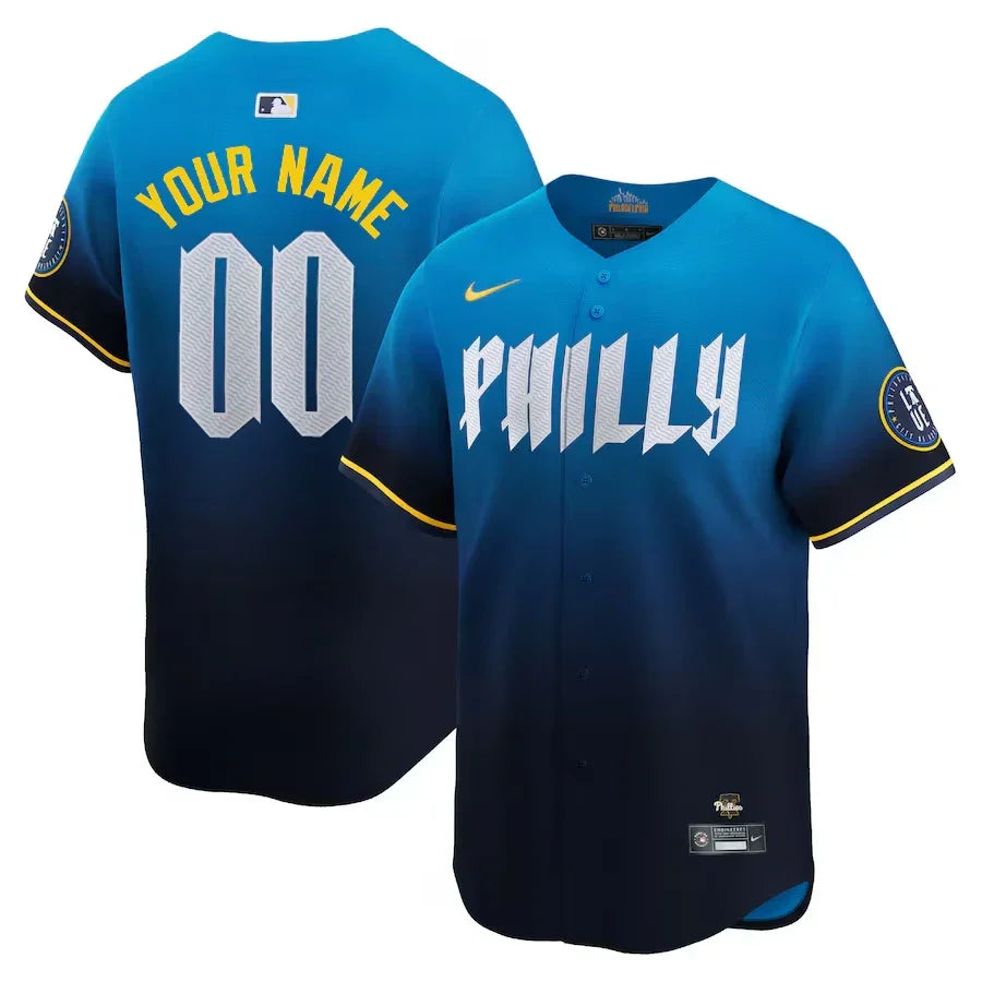 Custom Phillies 2024 City Connect Limited Player Jersey - All Stitched