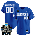 Custom Kentucky Wildcats 23/24 Jersey - 2024 College World Series Patch - All Stitched