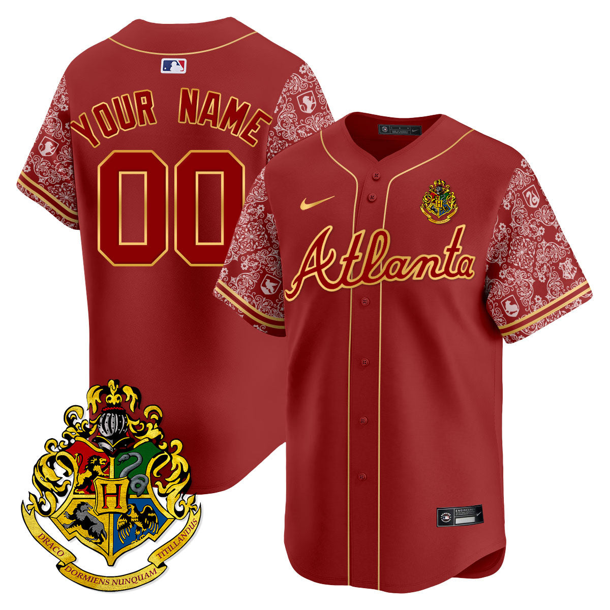 Custom Gender/Name Braves Harry Potter 2024 Limited Jersey - All Stitched