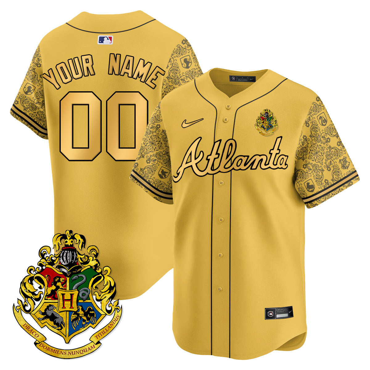 Custom Gender/Name Braves Harry Potter 2024 Limited Jersey - All Stitched