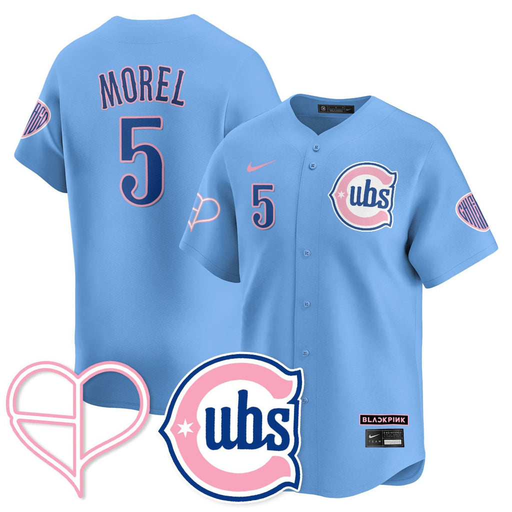 Chicago Cubs BLΛƆKPIИK 2025 Limited Custom Jersey - All Stitched