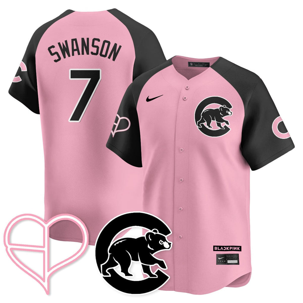 Chicago Cubs BLΛƆKPIИK 2025 Limited Custom Jersey - All Stitched