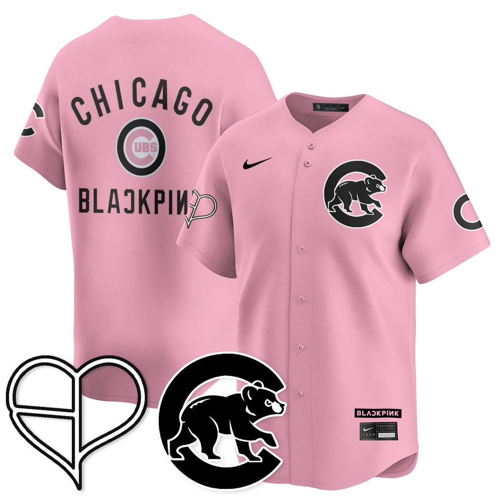 Chicago Cubs BLΛƆKPIИK 2025 Limited Custom Jersey - All Stitched