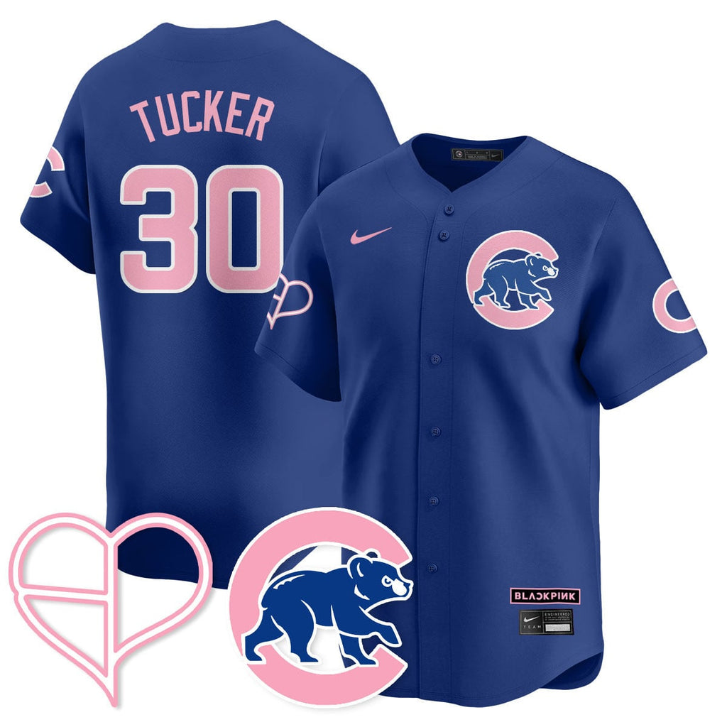 Chicago Cubs BLΛƆKPIИK 2025 Limited Custom Jersey - All Stitched