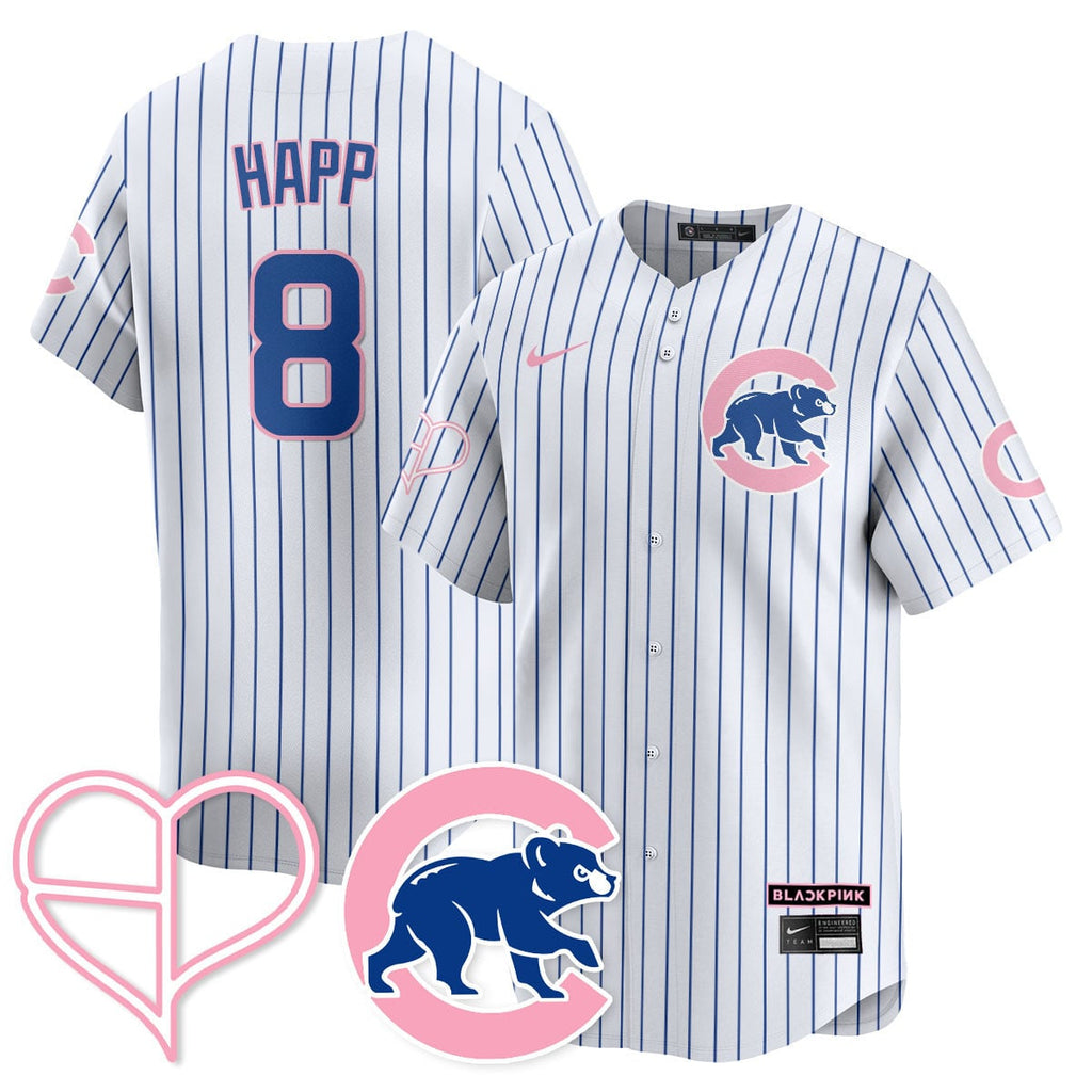 Chicago Cubs BLΛƆKPIИK 2025 Limited Custom Jersey - All Stitched