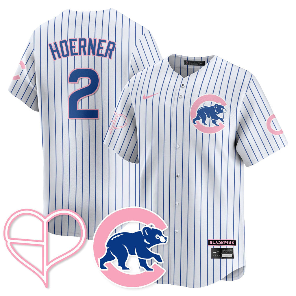 Chicago Cubs BLΛƆKPIИK 2025 Limited Custom Jersey - All Stitched