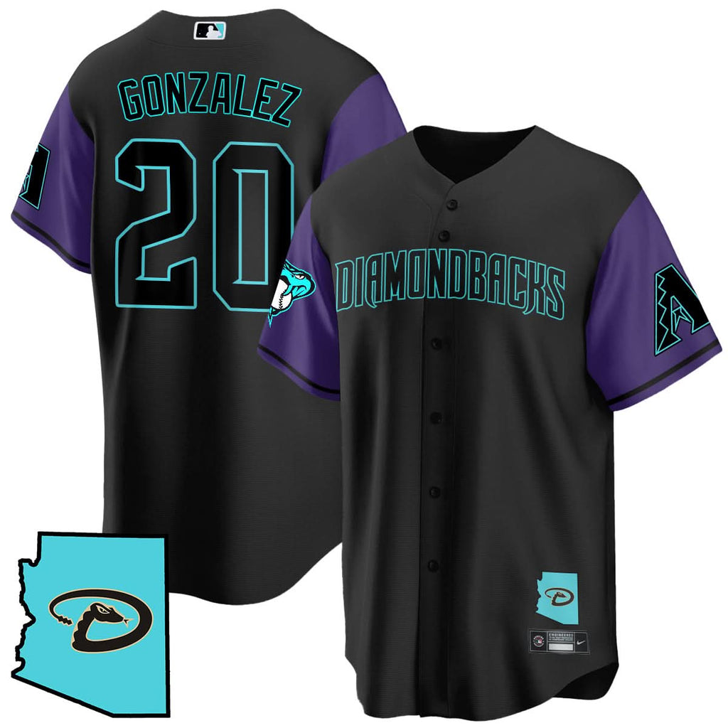 AD Black Alternate Limited Jersey - All Stitched