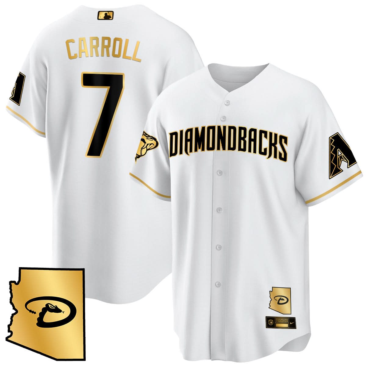 AD Black Alternate Limited Jersey - All Stitched