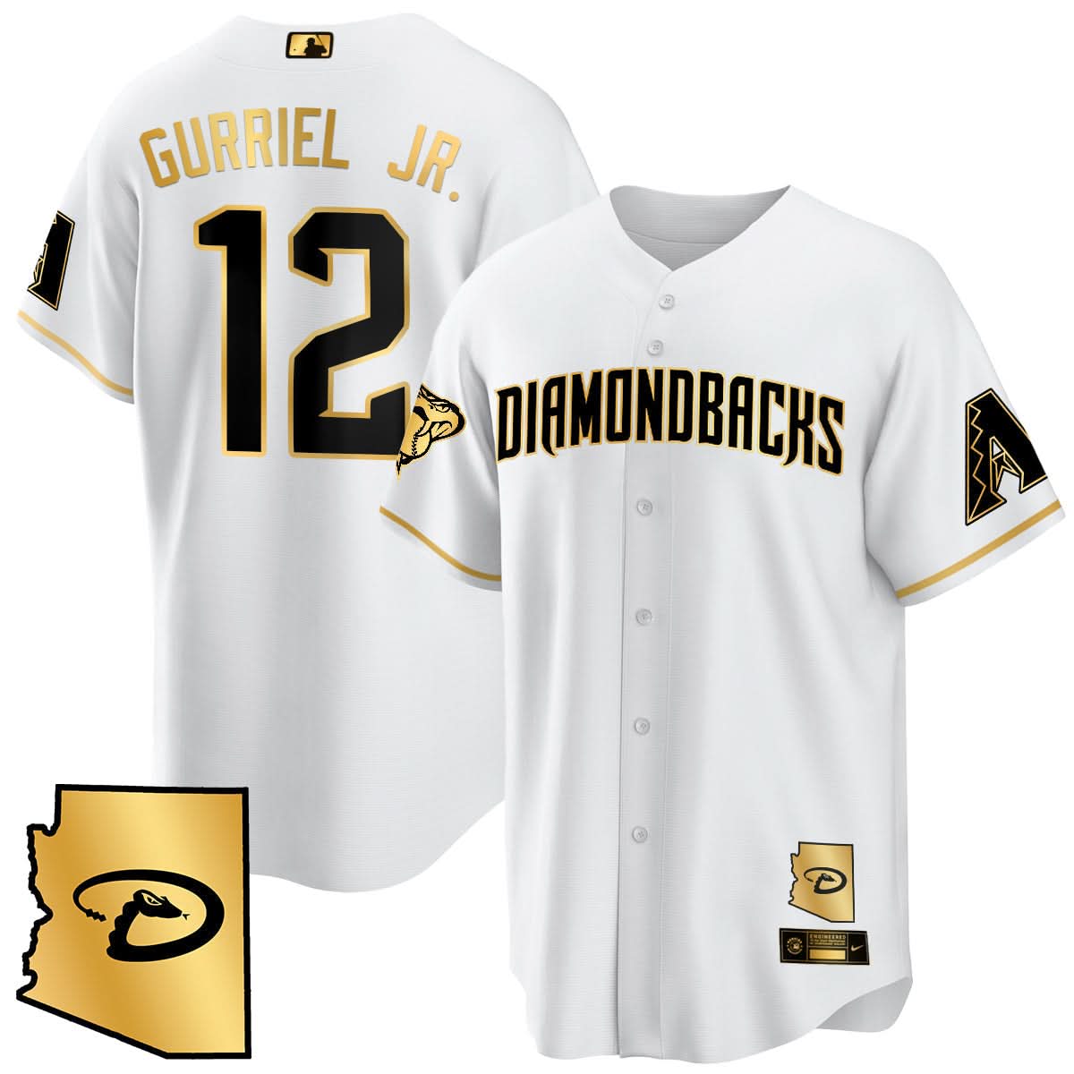 AD Black Alternate Limited Jersey - All Stitched