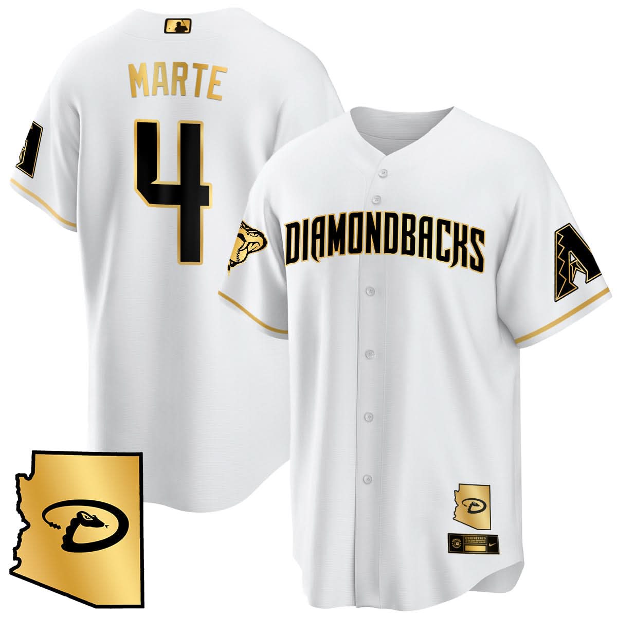 AD Black Alternate Limited Jersey - All Stitched
