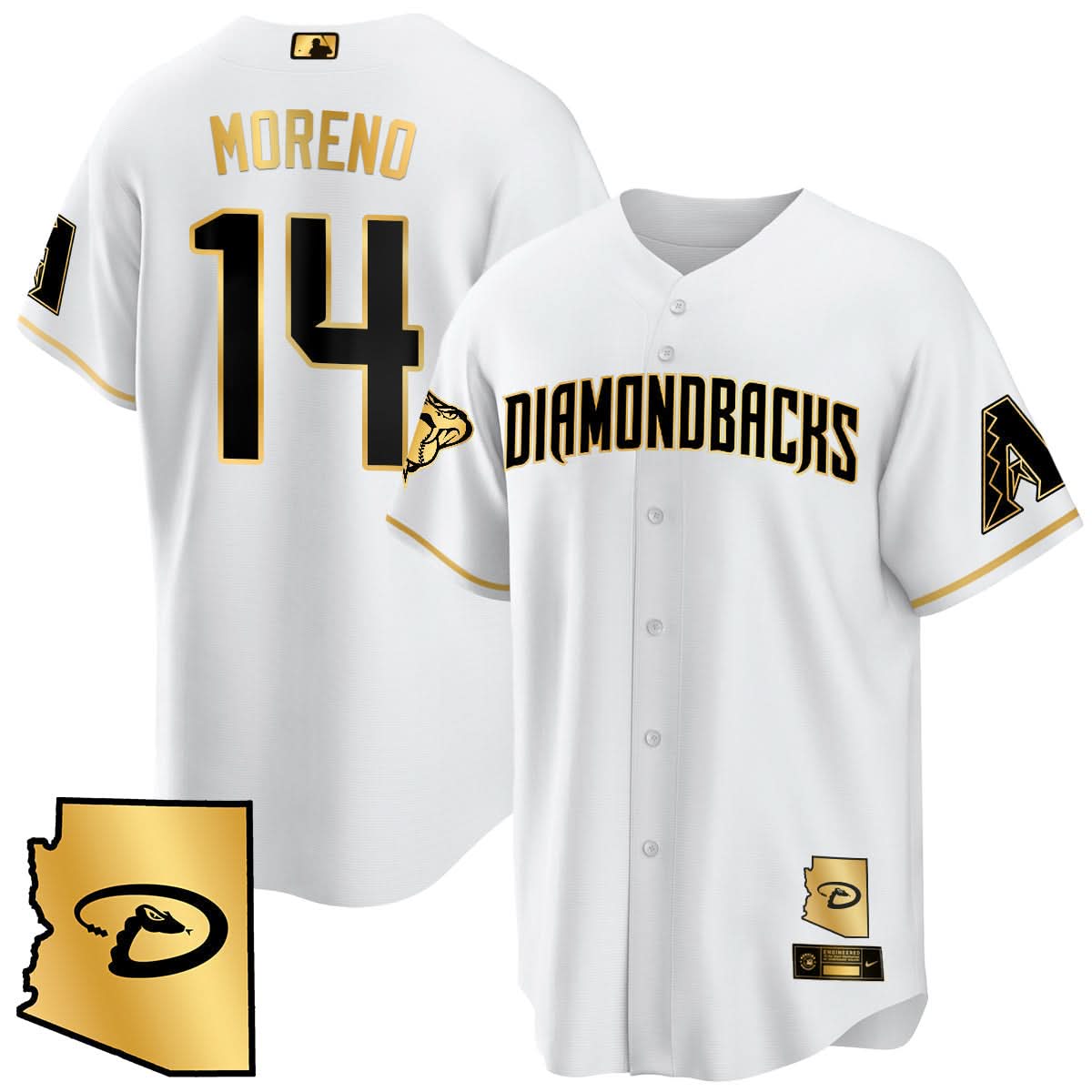 AD Black Alternate Limited Jersey - All Stitched