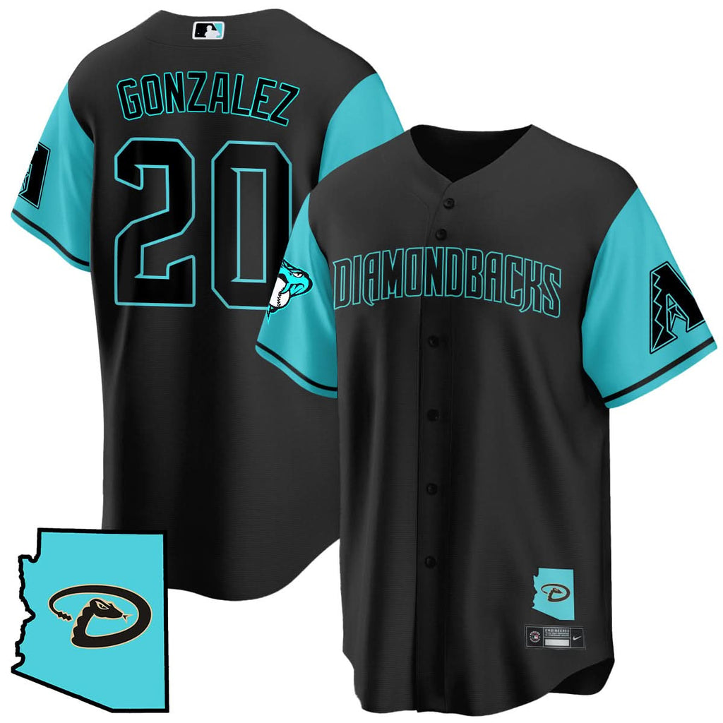 AD Black Alternate Limited Jersey - All Stitched