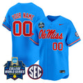 Ole Miss Rebels Softball 2025 World Series (WCWS) Vapor Premier Limited Custom Jersey - All Stitched