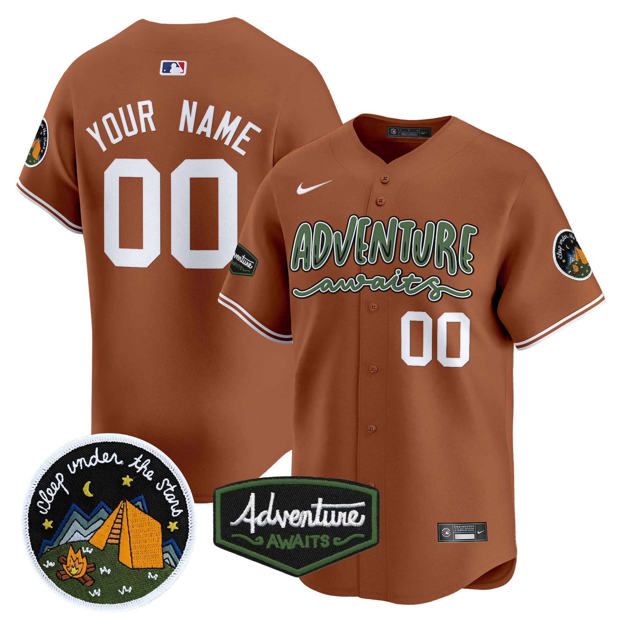 Adventure Awaits Vapor Premier Limited Custom Jersey - All Stitched