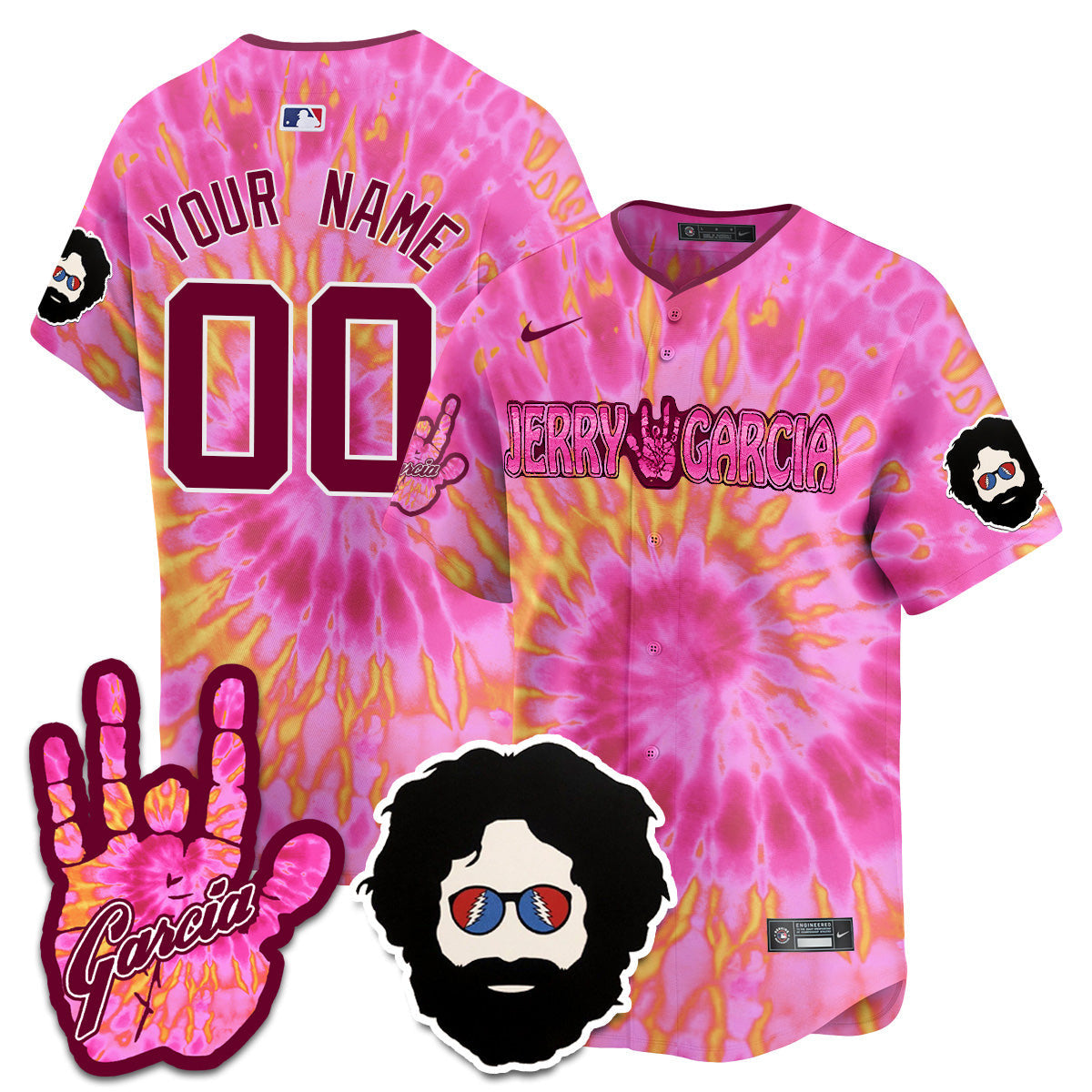Custom Name - Men's Jerry Garcia Tribute Night Limited Jersey