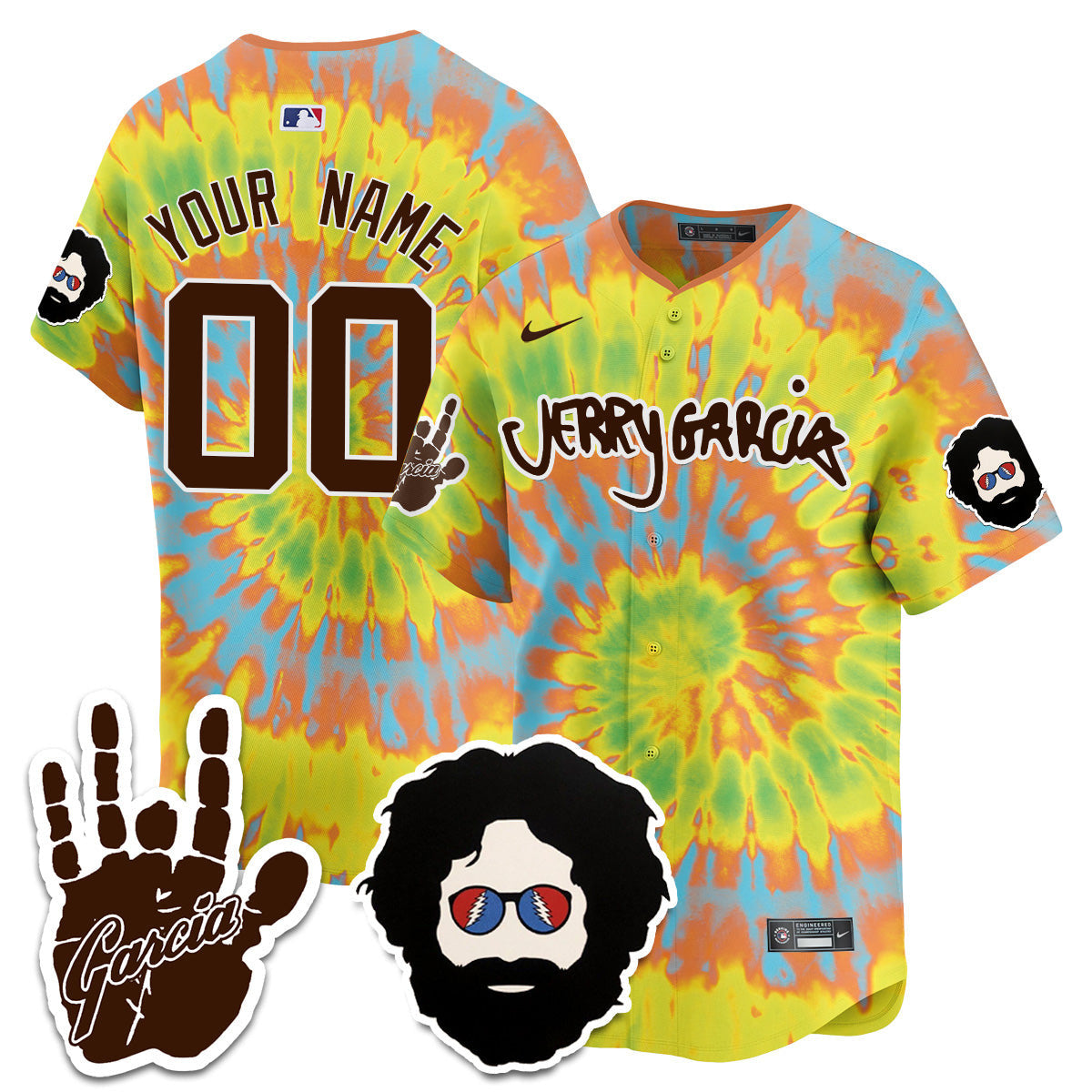 Custom Name - Men's Jerry Garcia Tribute Night Limited Jersey