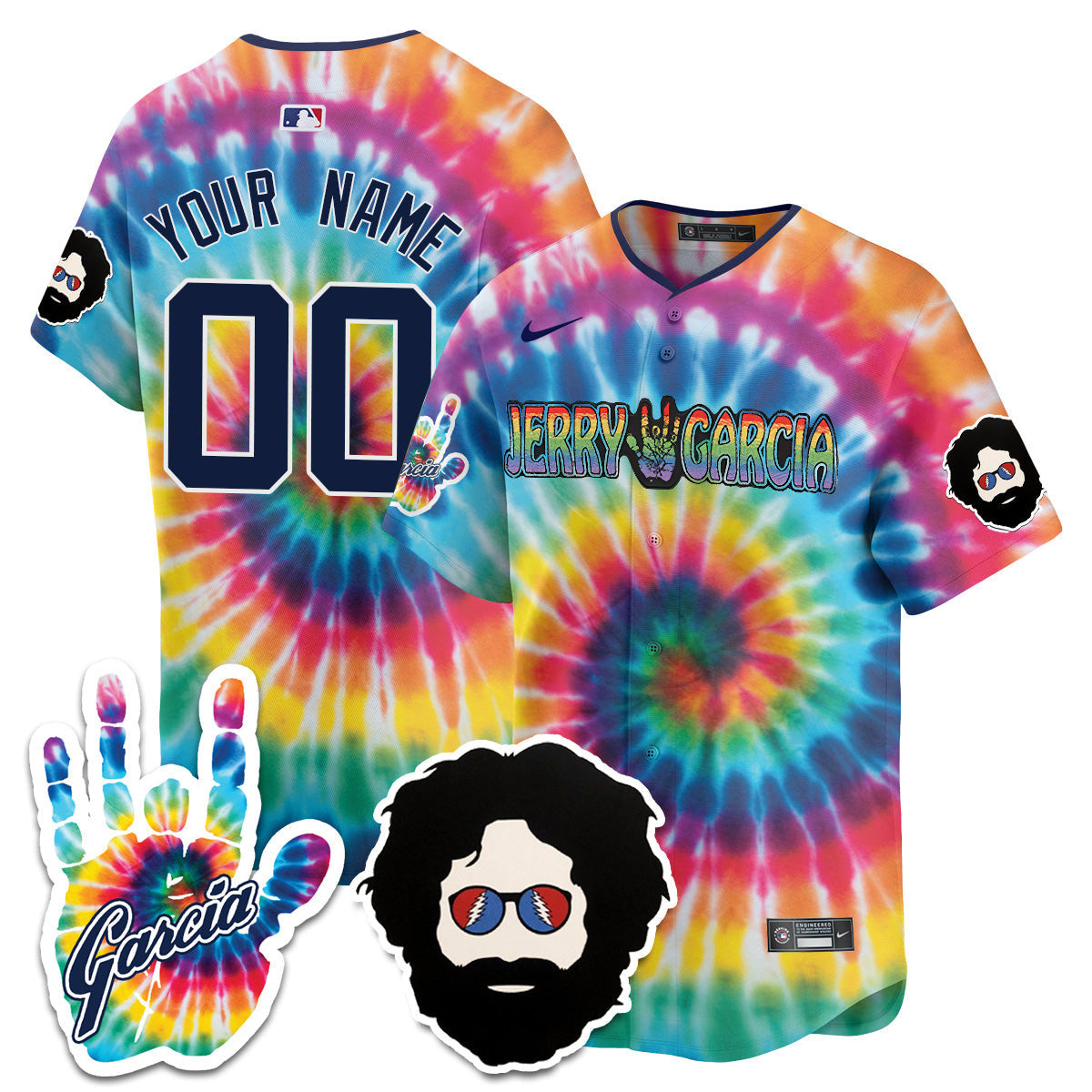 Custom Name - Men's Jerry Garcia Tribute Night Limited Jersey