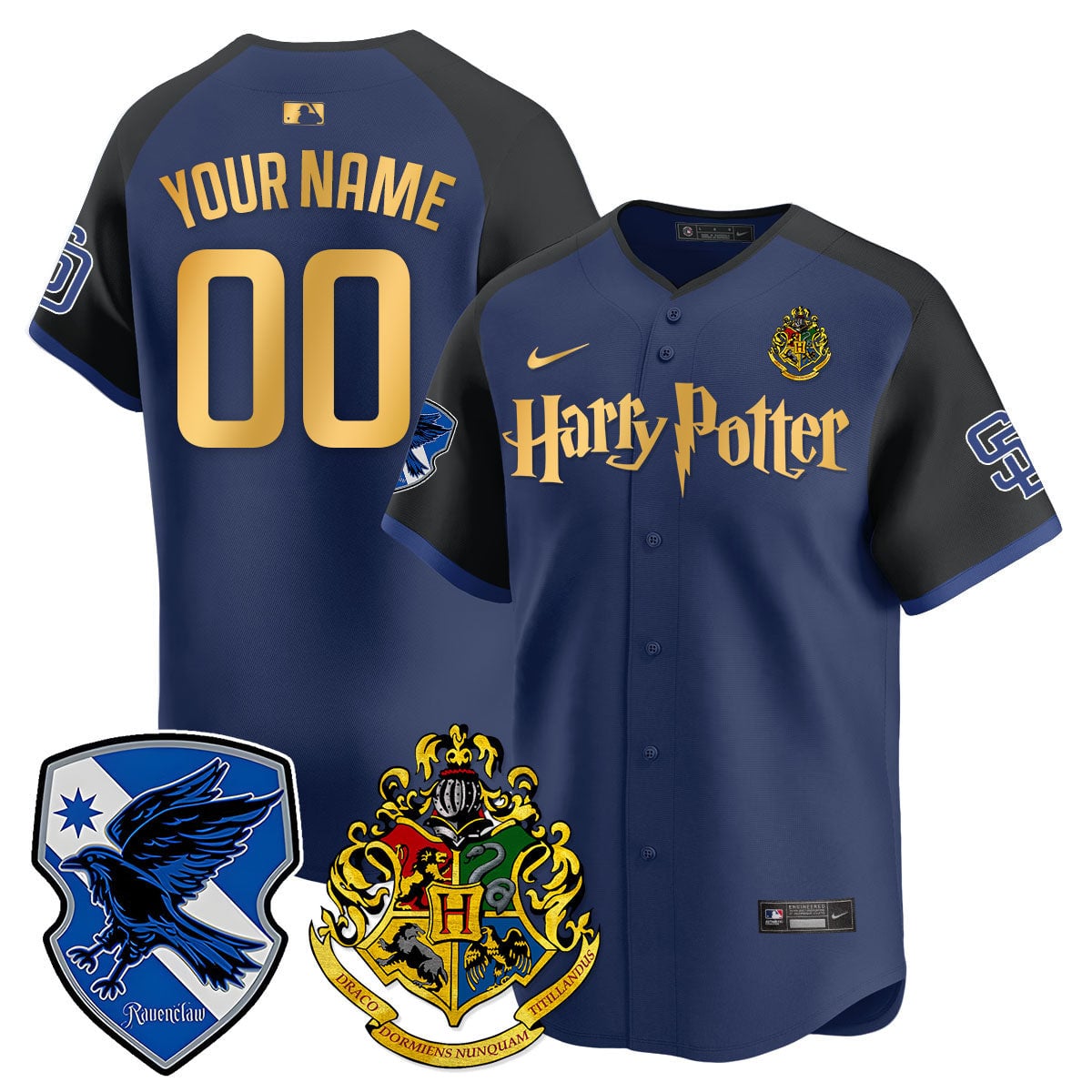 Custom Gender/Name Padres Harry Potter 2024 Limited Jersey - All Stitched