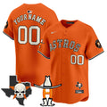 Houston Astros Halloween Vapor Premier Limited Custom Jersey - All Stitched