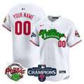 Custom Gender/Name Phillies Phanatic 2024 NL East Division Champions Vapor Premier Limited Jersey - All Stitched