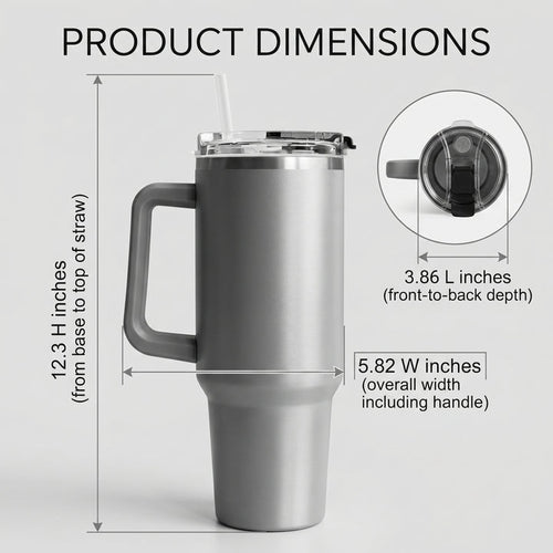 Athletics 40oz Tumbler with Lid and Straw
