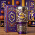 Los Angeles Lakers 40 oz Tumbler with Handle Lid and Straw